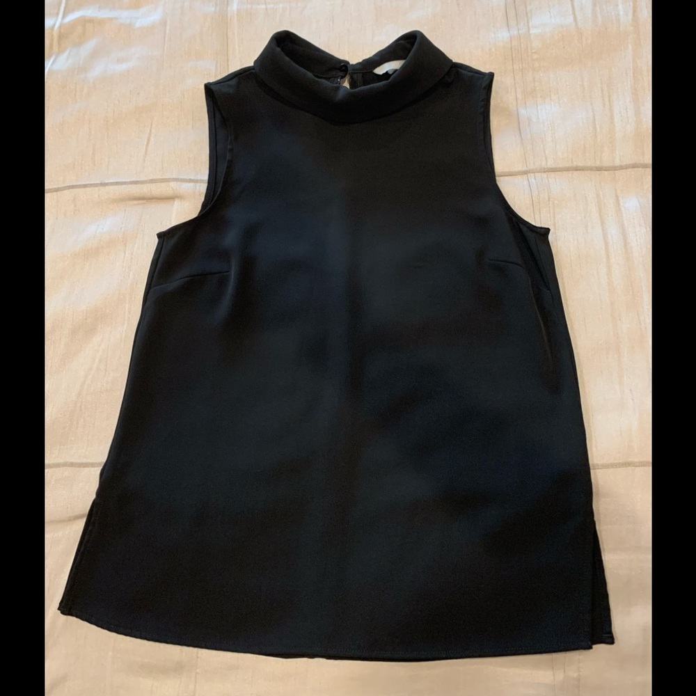 H&M black dressy top
